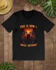 VAK021 This is How I Social Distance Motorcycle Classic T-Shirt lifestyle-mens-crewneck-front-18