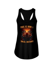 VAK021 This is How I Social Distance Motorcycle Ladies Flowy Tank tile