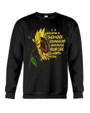 I Became A School Counselor Crewneck Sweatshirt tile