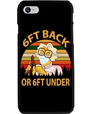 6ft Back Or 6ft Under Phone Case tile