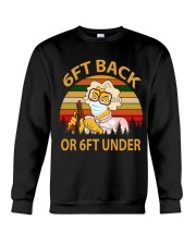 6ft Back Or 6ft Under Crewneck Sweatshirt tile