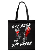 6ft Back Or 6ft Under Tote Bag tile