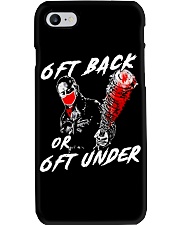 6ft Back Or 6ft Under Phone Case tile