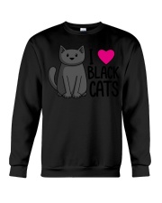 Cats T-ShirtI Love Black Cats T-Shirt Crewneck Sweatshirt tile
