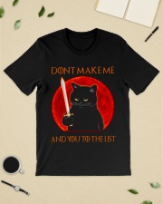 Black Cat Dont Make Me Classic T-Shirt lifestyle-mens-crewneck-front-19