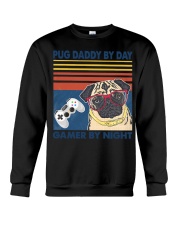 Pug Daddy By Day Vintage Fathers Day T-ShirtPug Da Crewneck Sweatshirt tile