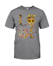 Sunflower Skull Tattoo HTH Classic T-Shirt tile