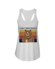 NKH014 I Can't Bear People Ladies Flowy Tank tile
