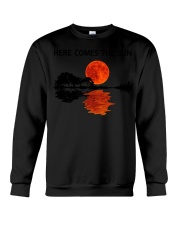 Here Comes The Sun Guitar Crewneck Sweatshirt tile