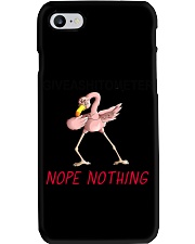 Flamingo Let Me Check Phone Case tile