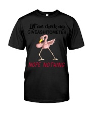 Flamingo Let Me Check Classic T-Shirt front