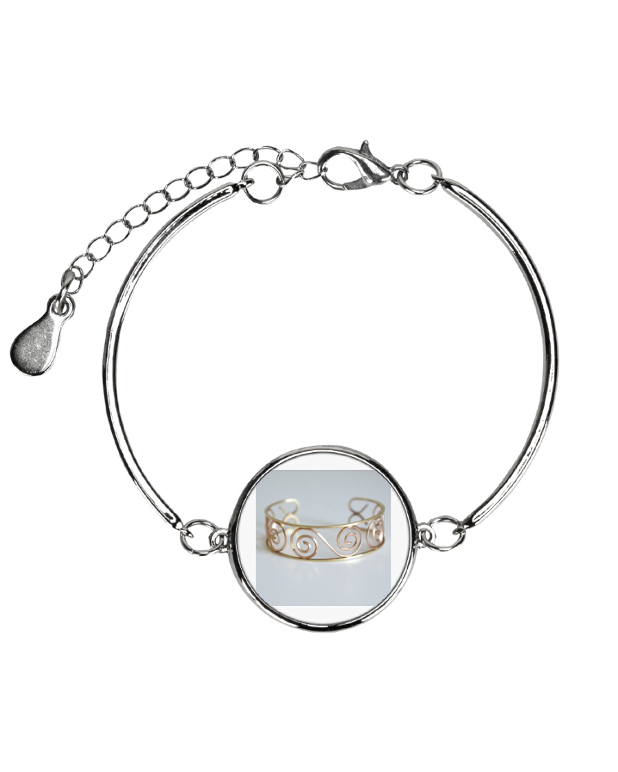 jewellery Metallic Circle Bracelet