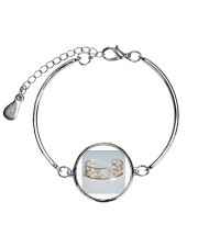 jewellery Metallic Circle Bracelet front