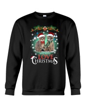 Cat couple Xmas Crewneck Sweatshirt front