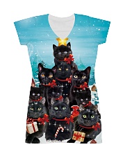 Black Cat Pine X-mas 0609 All-over Dress thumbnail