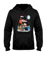 Black Cat In Mailbox Hooded Sweatshirt thumbnail