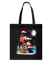 Black Cat In Mailbox Tote Bag thumbnail