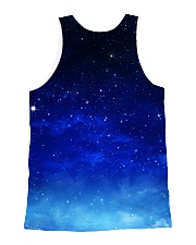 Black Cat on Moon 2806 All-over Unisex Tank back