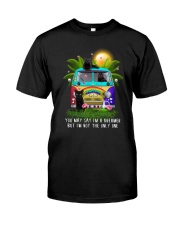 Black cat dreamer Classic T-Shirt front