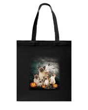 Siamese Halloween Tote Bag thumbnail