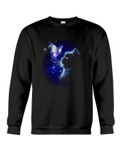 Black cat and Butterfly Crewneck Sweatshirt front