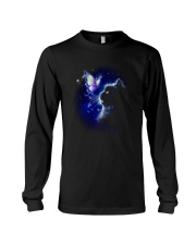 Black cat and Butterfly Long Sleeve Tee thumbnail