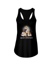 Meowy Christmas Ladies Flowy Tank thumbnail