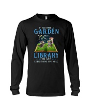 A Cat and a garden Long Sleeve Tee thumbnail