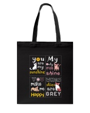 Cat You Are My Sunshine Tote Bag thumbnail
