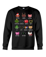 Cat Christmas Crewneck Sweatshirt front