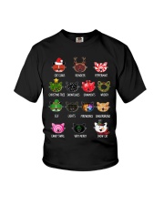 Cat Christmas Youth T-Shirt thumbnail