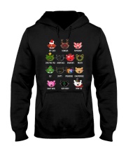 Cat Christmas Hooded Sweatshirt thumbnail