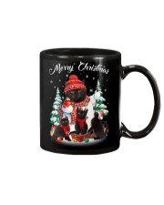 Black Cat And Snowman Costume Mug thumbnail