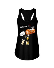 Cat Happy Pills Ladies Flowy Tank thumbnail