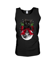 Black Cat Noel Unisex Tank thumbnail