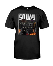 Cool Black cat Classic T-Shirt front