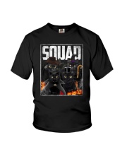 Cool Black cat Youth T-Shirt thumbnail