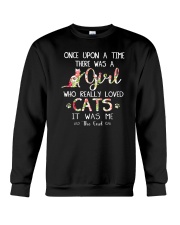 Cat - Once upon a time Crewneck Sweatshirt thumbnail