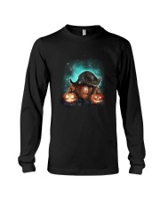 Cat light and pumpkin Long Sleeve Tee thumbnail
