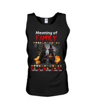 Black Cat Family Halloween Unisex Tank thumbnail