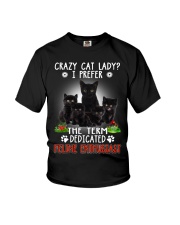 Crazy Cat Lady Youth T-Shirt thumbnail