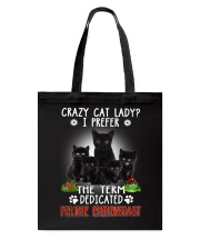 Crazy Cat Lady Tote Bag thumbnail