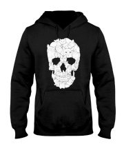 Sketchy Cat Skull Hooded Sweatshirt thumbnail