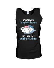Cat stay inside Unisex Tank thumbnail
