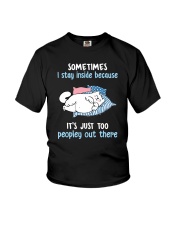 Cat stay inside Youth T-Shirt thumbnail
