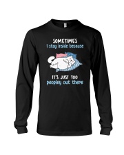 Cat stay inside Long Sleeve Tee thumbnail