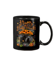 Black Cat Happy Halloween Mug thumbnail