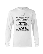 Cats birthday Long Sleeve Tee thumbnail