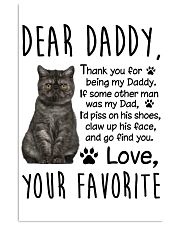 Exotic Shorthair Dear Daddy 1412 11x17 Poster front