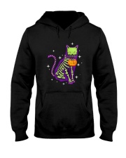 Cat skeleton 0308 Hooded Sweatshirt thumbnail